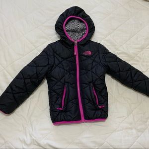 The North Face reversible girls jacket